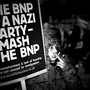 Anti-fascist rally. London, 2009
