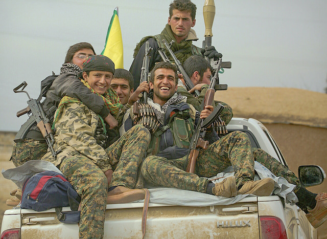 YPG fighters. Syria, February 2015.