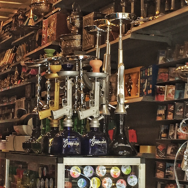 North African shisha store. Brussels, 2016.